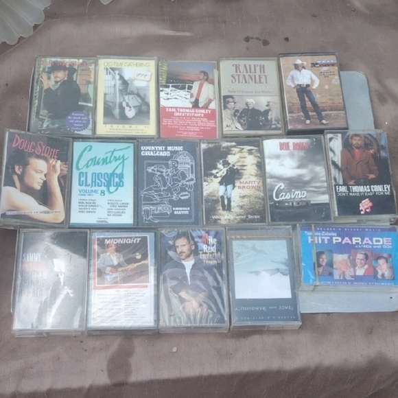 Vintage Country Music Cassette Tape Collection NWT - Picture 1 of 4
